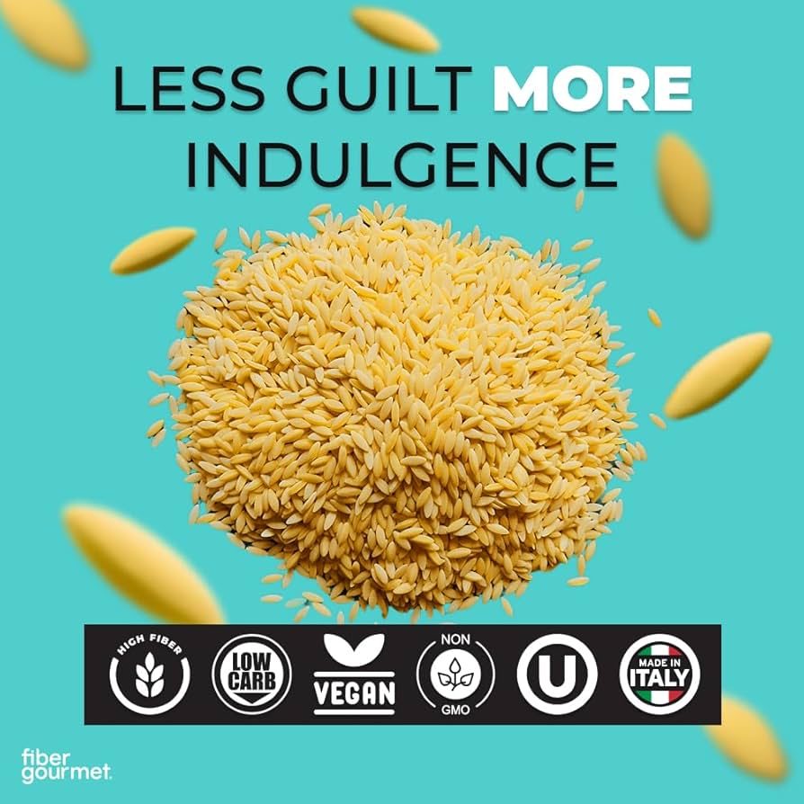 Fiber Gourmet Original Pilaf Riced Pasta 141g