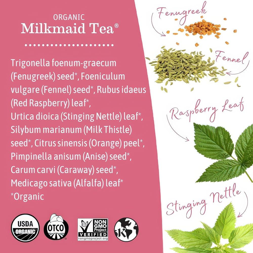 Earth Mama Organic Milkmaid Tea, 16 Tea Bags