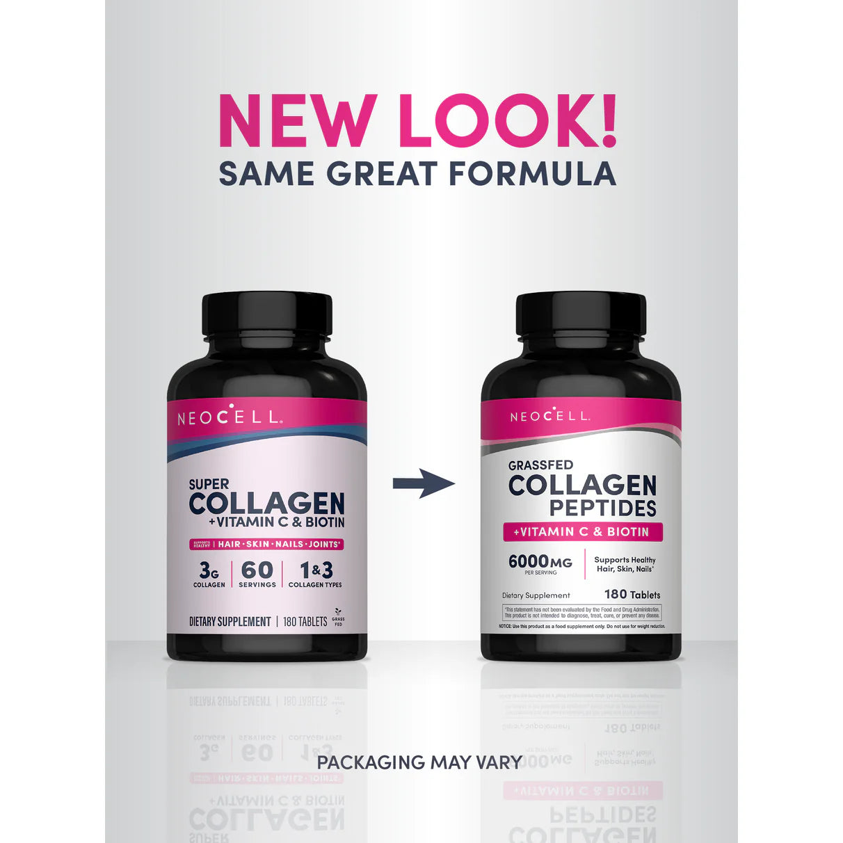 Neocell Grassfed Collagen Peptides + C & Biotin