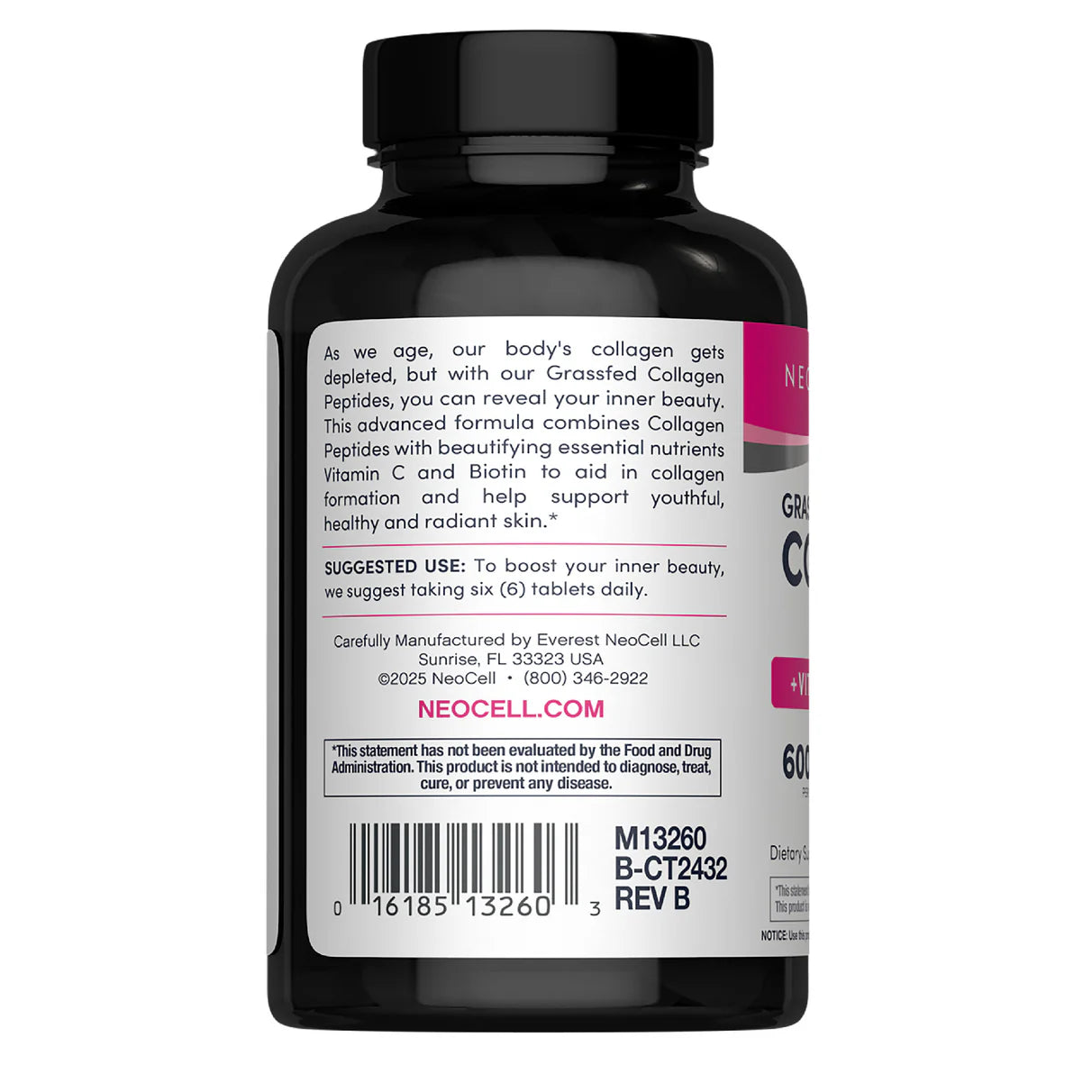 Neocell Grassfed Collagen Peptides + C & Biotin
