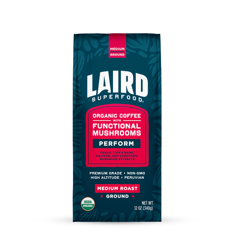 Laird Superfood Perform Functional Mushroom Coffee, Medium Roast 340g