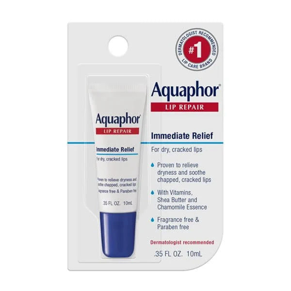 Aquaphor Immediate Relief Lip Repair Tube