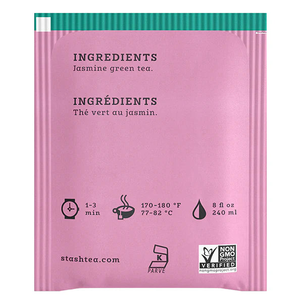 Stash Jasmine Blossom Green Tea, 20 Tea Bags