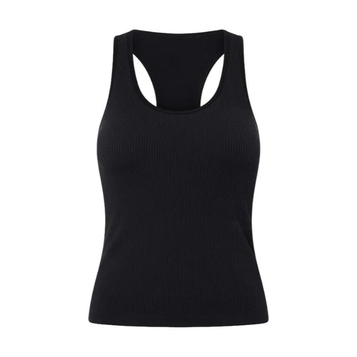 Lorna Jane Air Fit All Day Seamless Bra Tank Combo Black