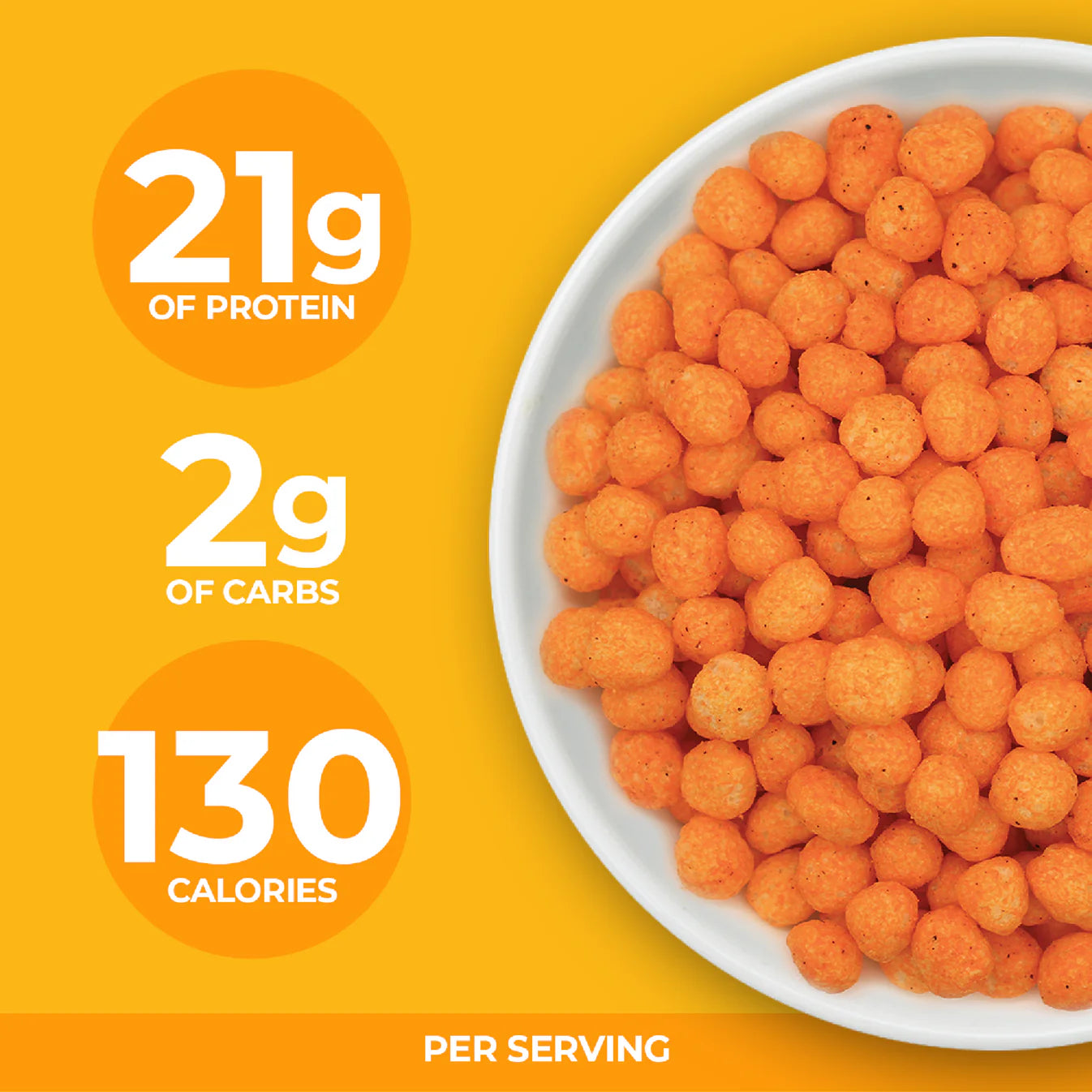 Twin Peaks Nacho Cheese Protein Puffs 300g