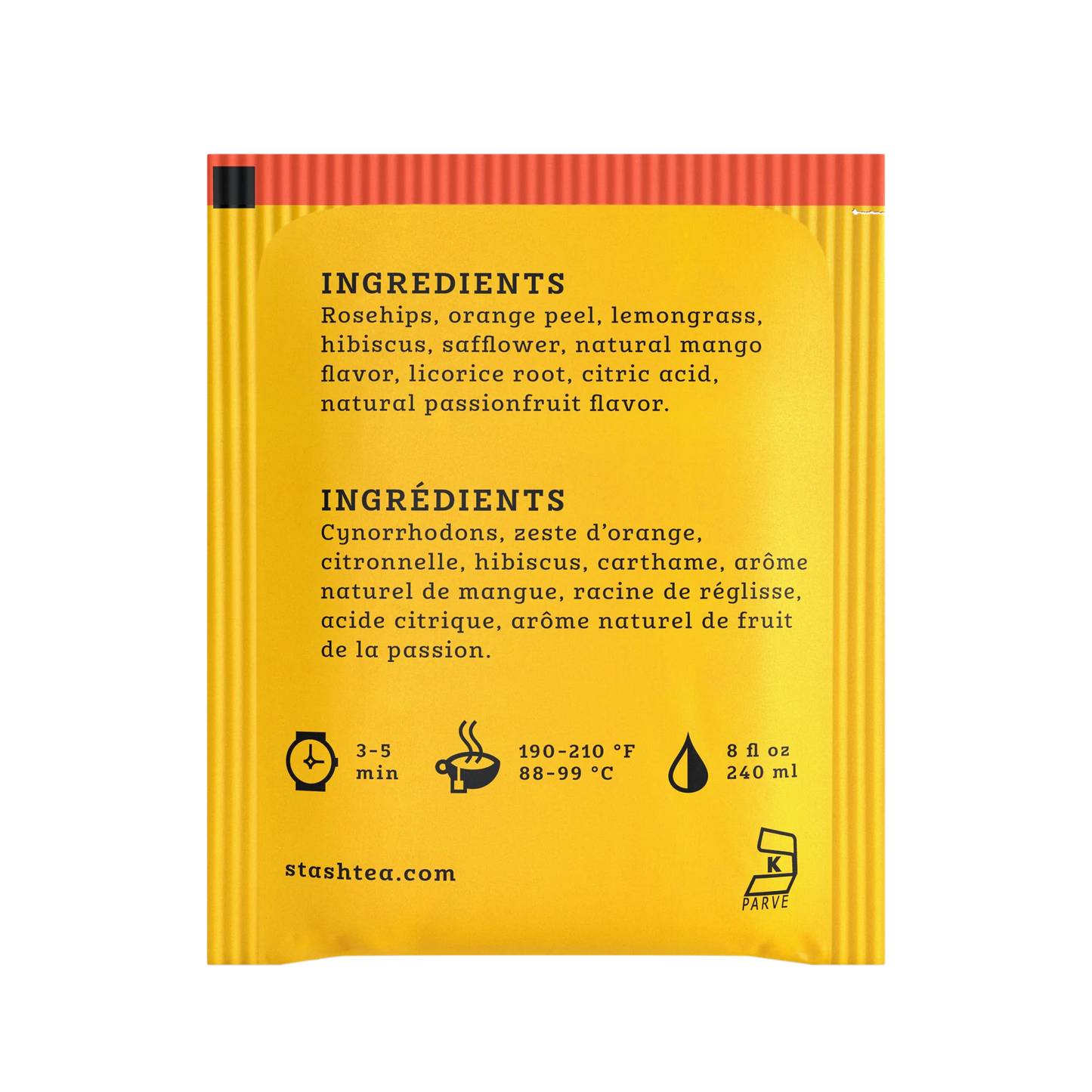 Stash Mango Passionfruit Herbal Tea, 20 Tea Bags