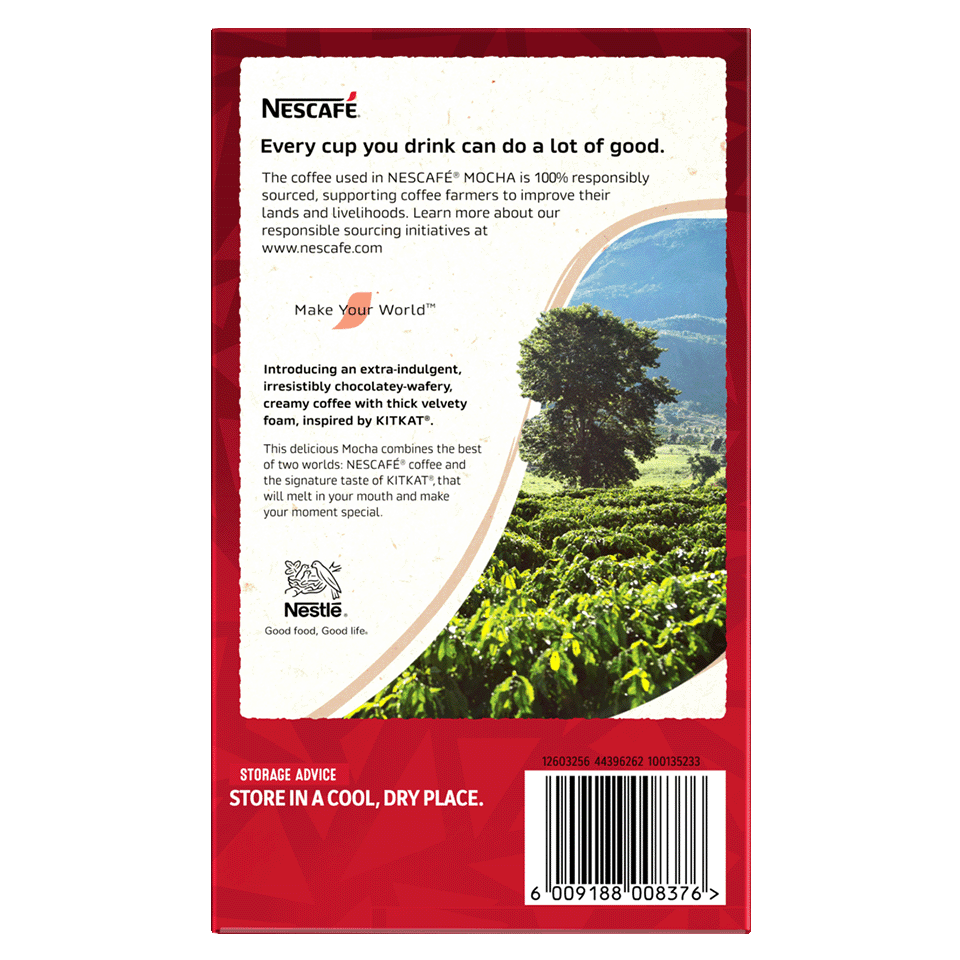 Nescafé Mocha Kitkat, 10 Sachets