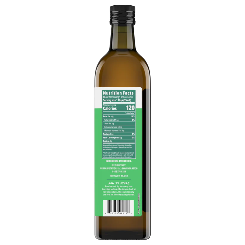 Primal Kitchen Pure Avocado Oil 500ml