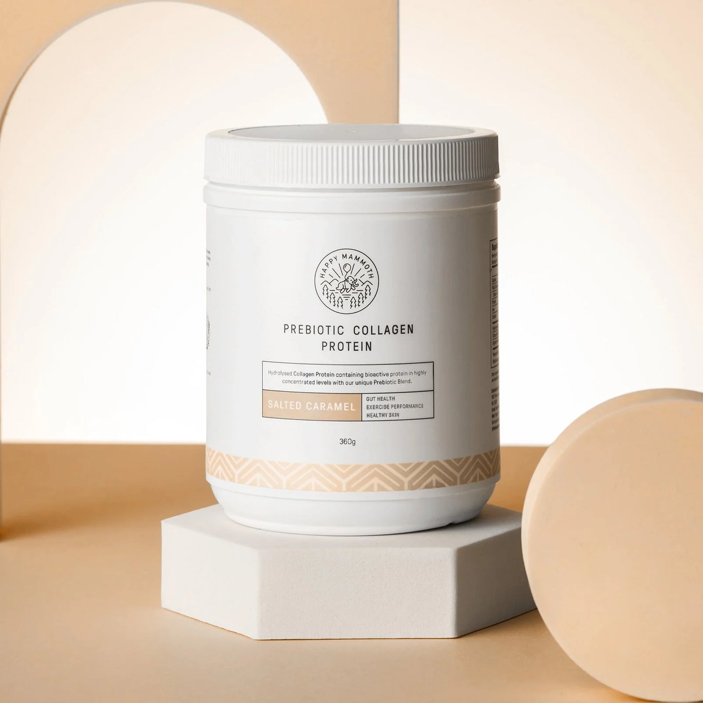 Happy Mammoth Prebiotic Collagen Protein 360g