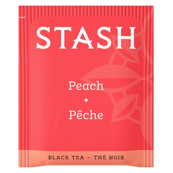 Stash Peach Black Tea, 20 Tea Bags