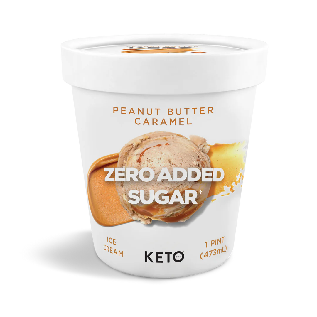 Keto Pint Peanut Butter Caramel Keto Ice Cream 473ml