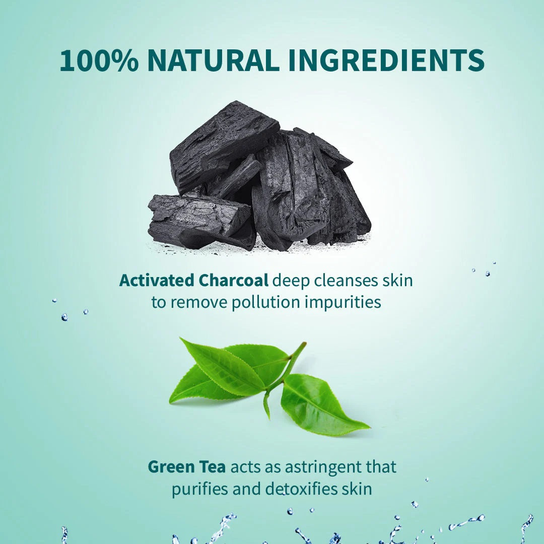 Himalaya Pollution Detox Charcoal Face Wash 100ml