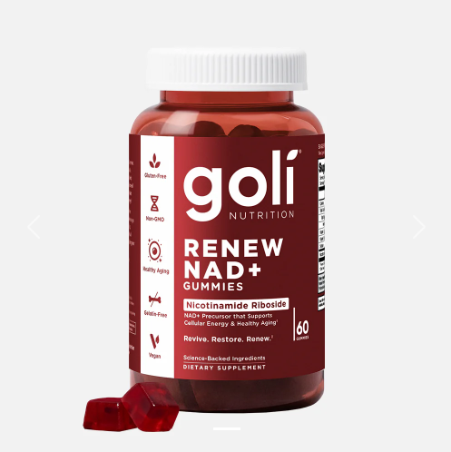 Goli Nutrition Renew Nad+, 60 Gummies