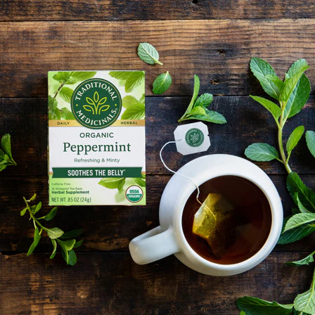 Traditional Medicinals Organic Peppermint Tea, 16 Bags