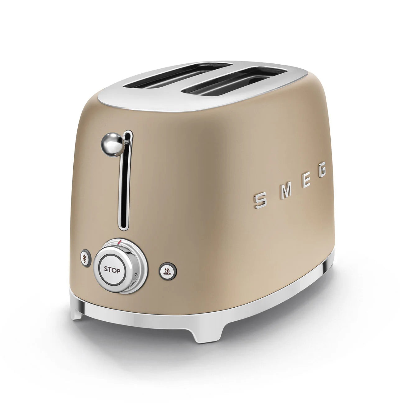 Smeg Champagne Matte Toaster