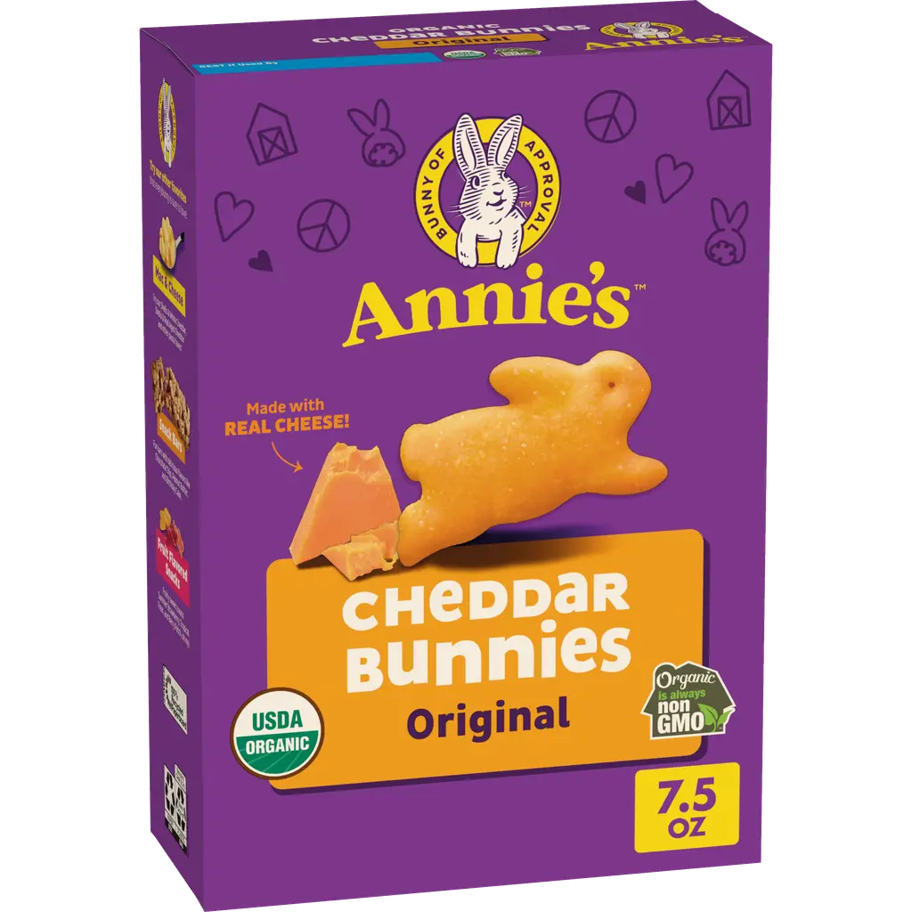 Annie's Organic Cheddar Bunnies 213g