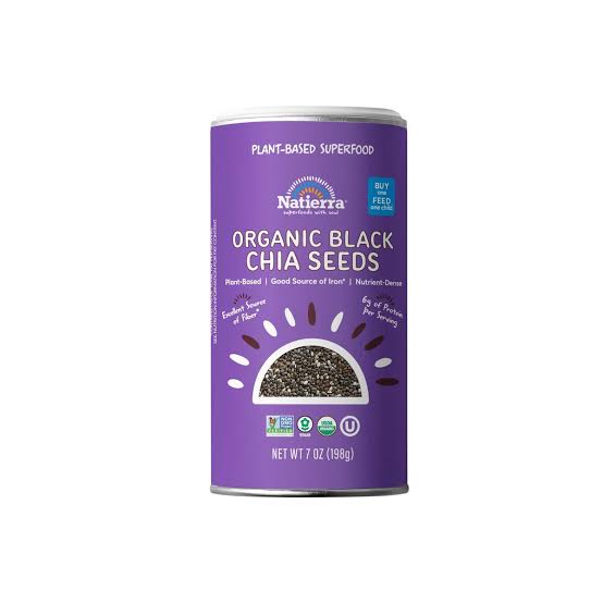 Natierra Organic Chia Seeds 198g