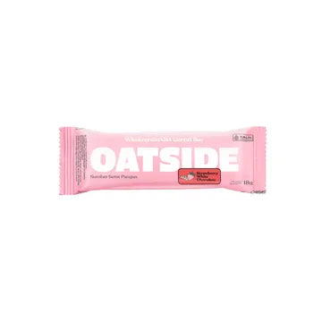 Oatside Strawberry Milk Chocolate Wholegrain Oat Cereal Bar 18g
