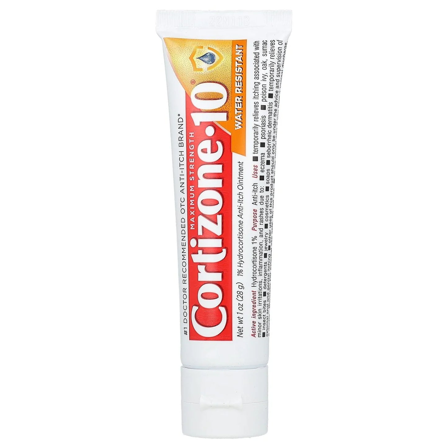 Cortizone-10 Water Resistant Anti-Itch Creme