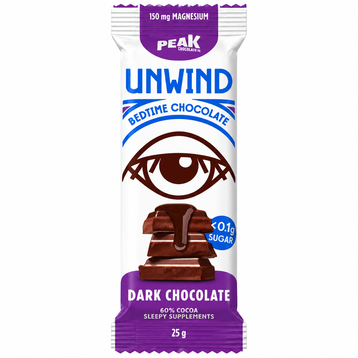 Peak Unwind Bedtime Chocolate per piece