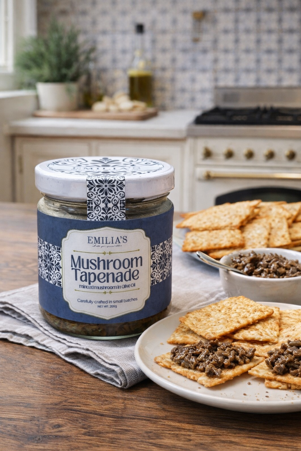 Emilia's Mushroom Tapenade 200g