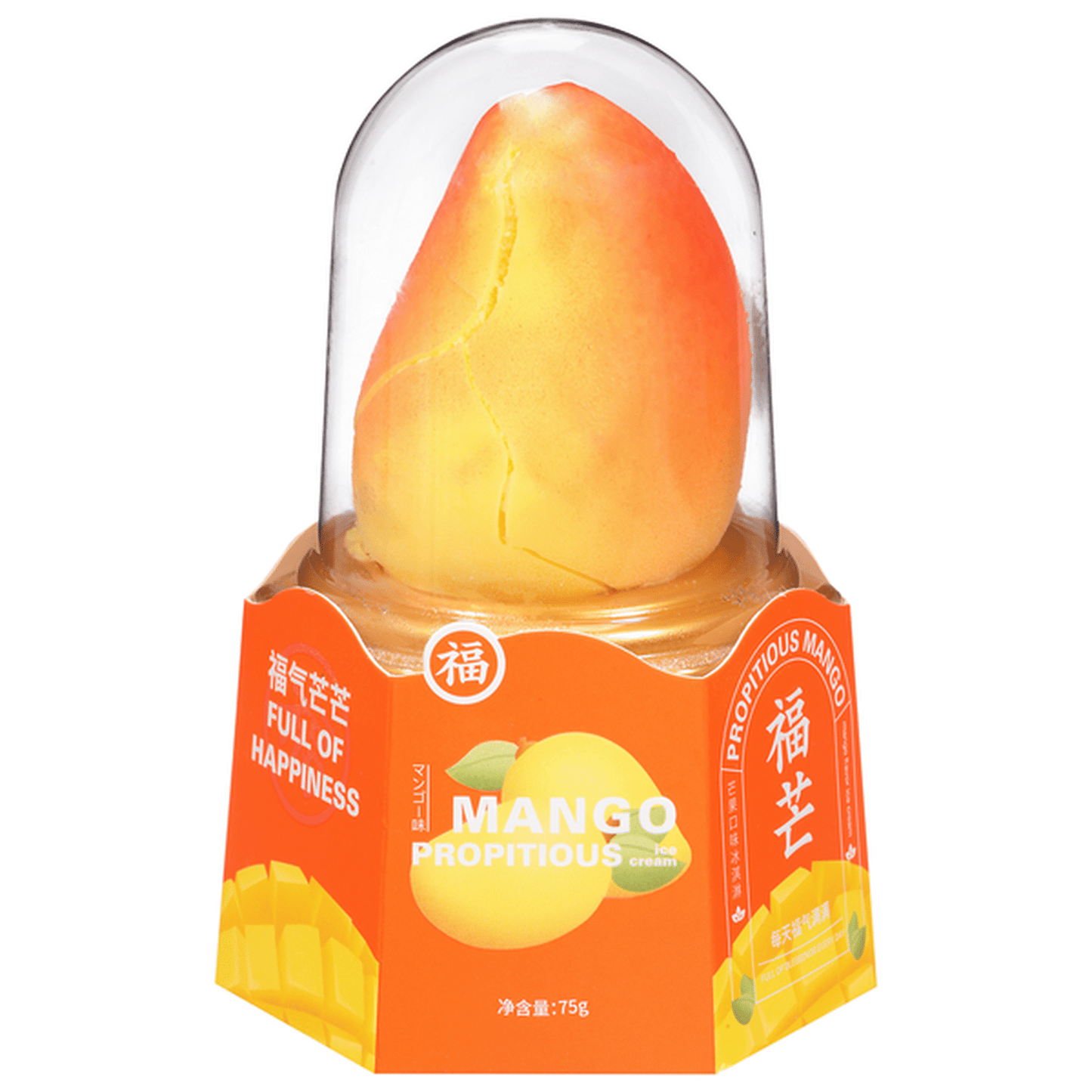 Hongqi Jinmang Mango Ice Cream w/ Mango Filling