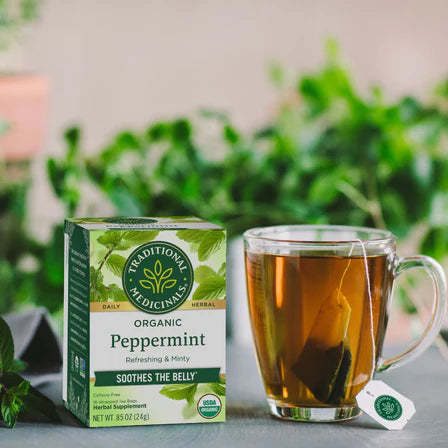 Traditional Medicinals Organic Peppermint Tea, 16 Bags