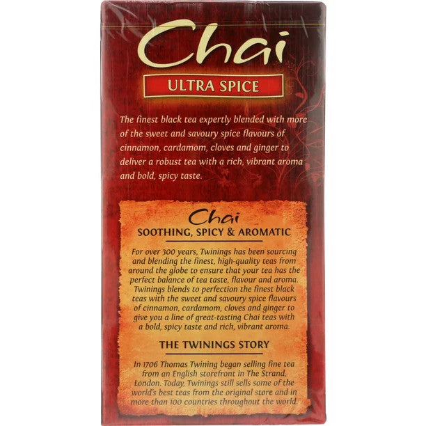 Twinings Ultra Chai Spice - 20 Bags