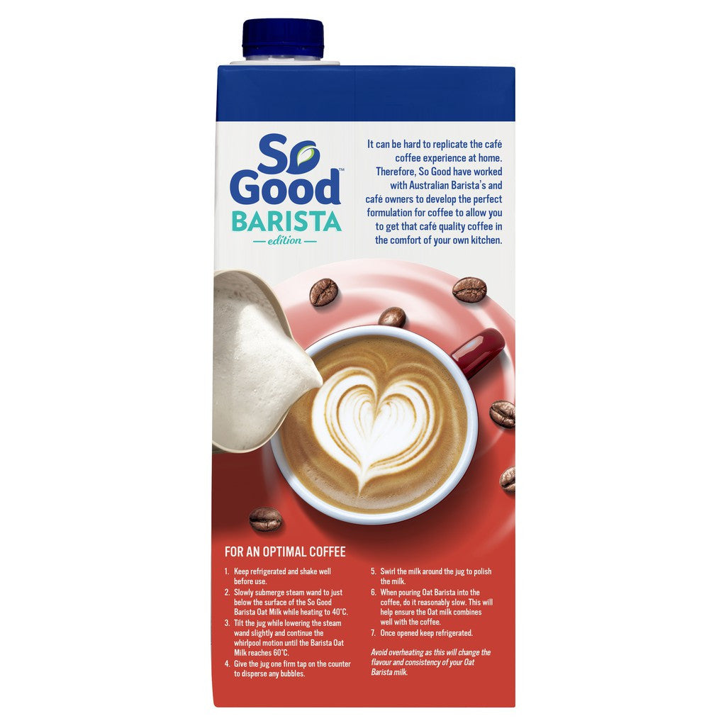 So Good Barista Oat Milk 1L