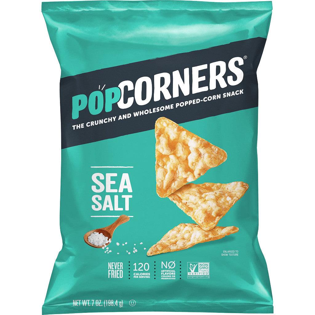 PopCorners Sea Salt Popped-Corn Snack 198.4g
