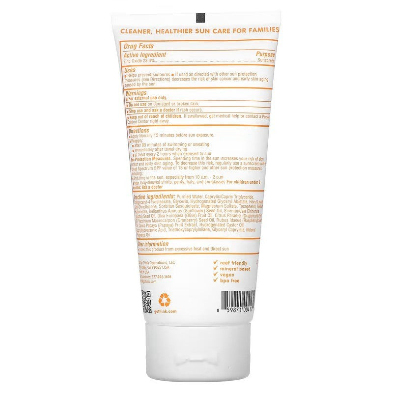 Thinkbaby SPF50+ Baby Mineral Sunscreen