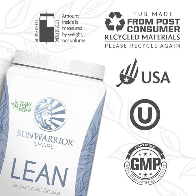 Sunwarrior Shape Lean Superfood Shake 720g