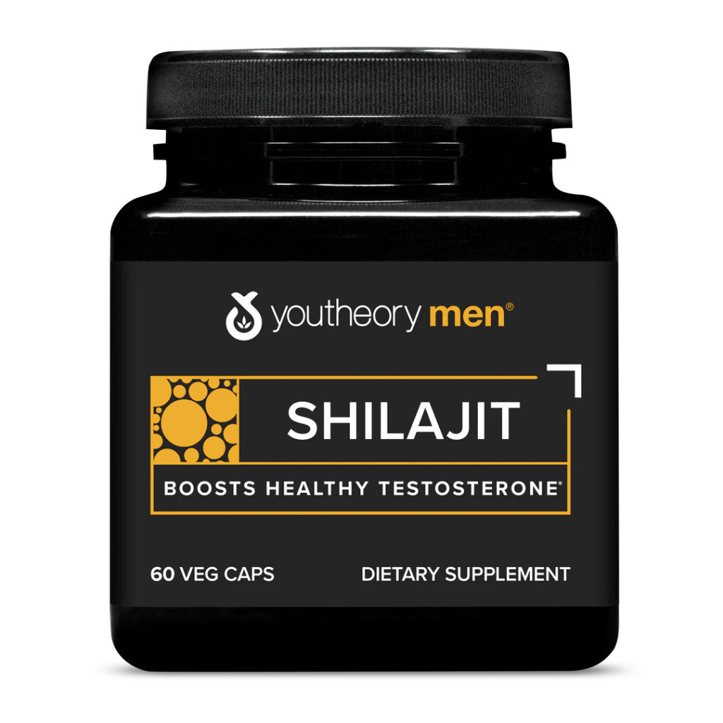 Youtheory Men Shilajit, 60 Vegan Capsules