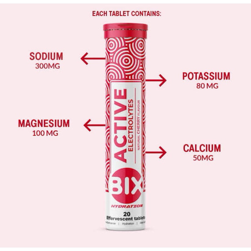 Bix Active Electrolytes, 20 Effervescent Tablets