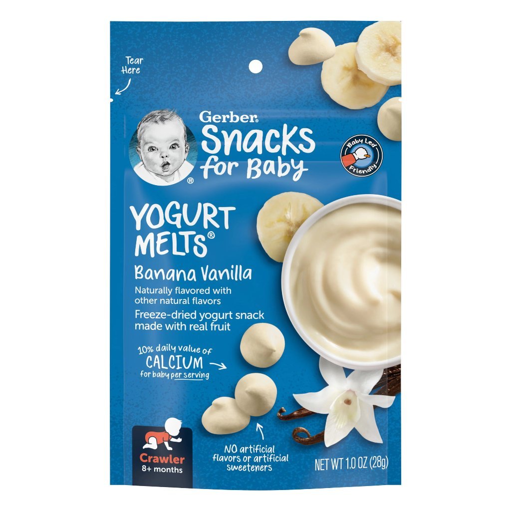 Gerber Baby Snacks Yogurt Melts 28g