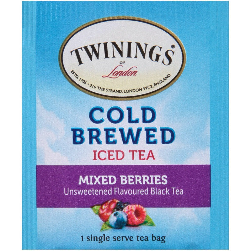 Twinings Cold Brewed Mixed Berries Iced Tea, 20 Bags