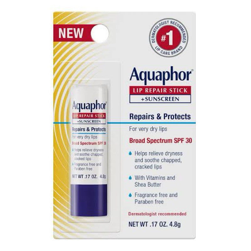 Aquaphor Lip Repair Stick + Sunscreen