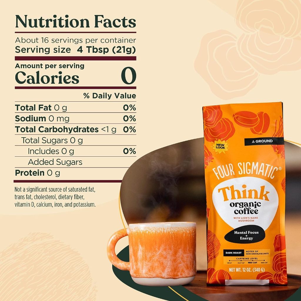 Four Sigmatic Think Organic Mushroom Coffee 340g