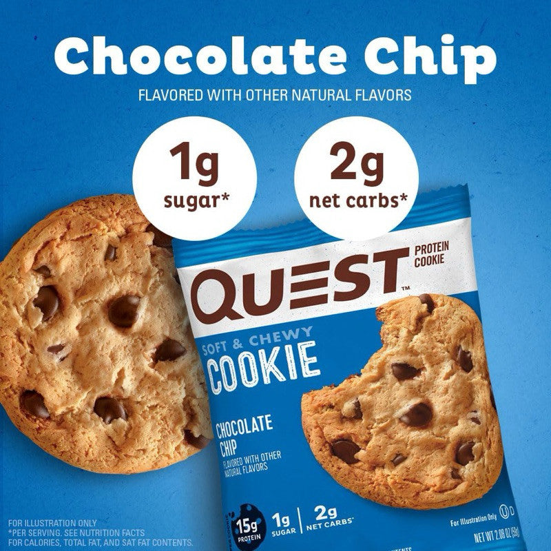 Quest Nutrition Chocolate Chip Protein Cookie 59g