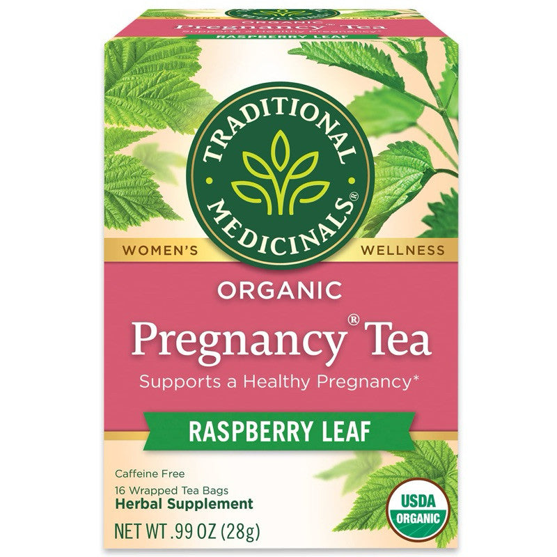 Traditional Medicinals Organic Pregnancy Tea, Raspberry Leaf - 16 Tea Bags