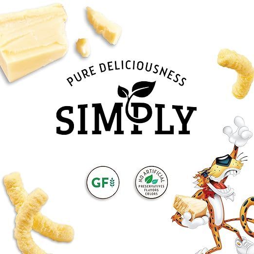 Simply Cheetos White Cheddar Puffs 226.8g
