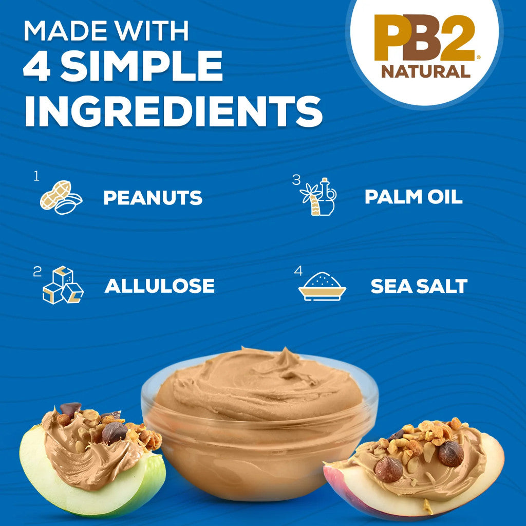 PB2 Natural Creamy Peanut Butter Spread 454g