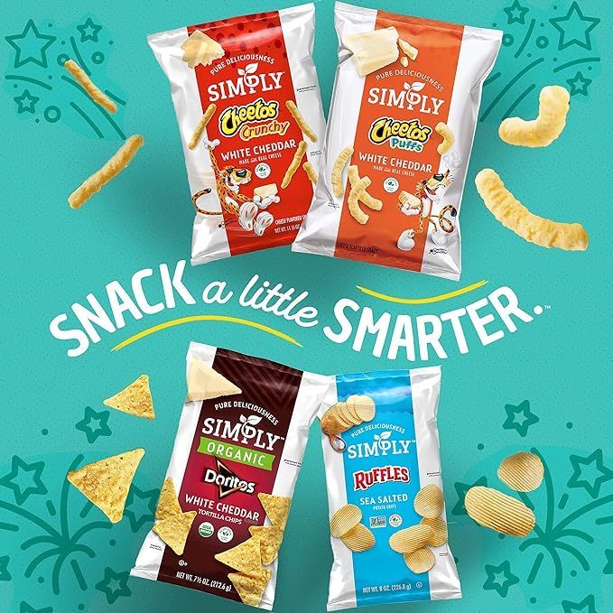 Simply Cheetos White Cheddar Puffs 226.8g