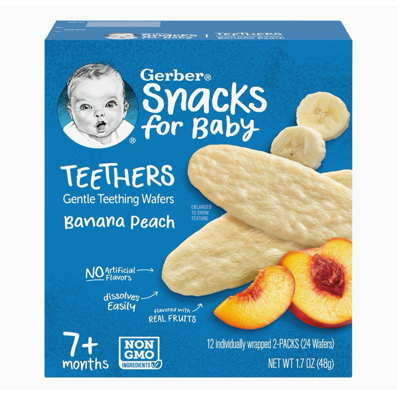 Gerber Snacks for Baby, Teethers 48g