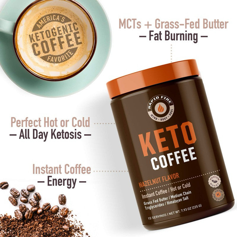 Rapid Fire Ketogenic Instant Coffee Mix 225g