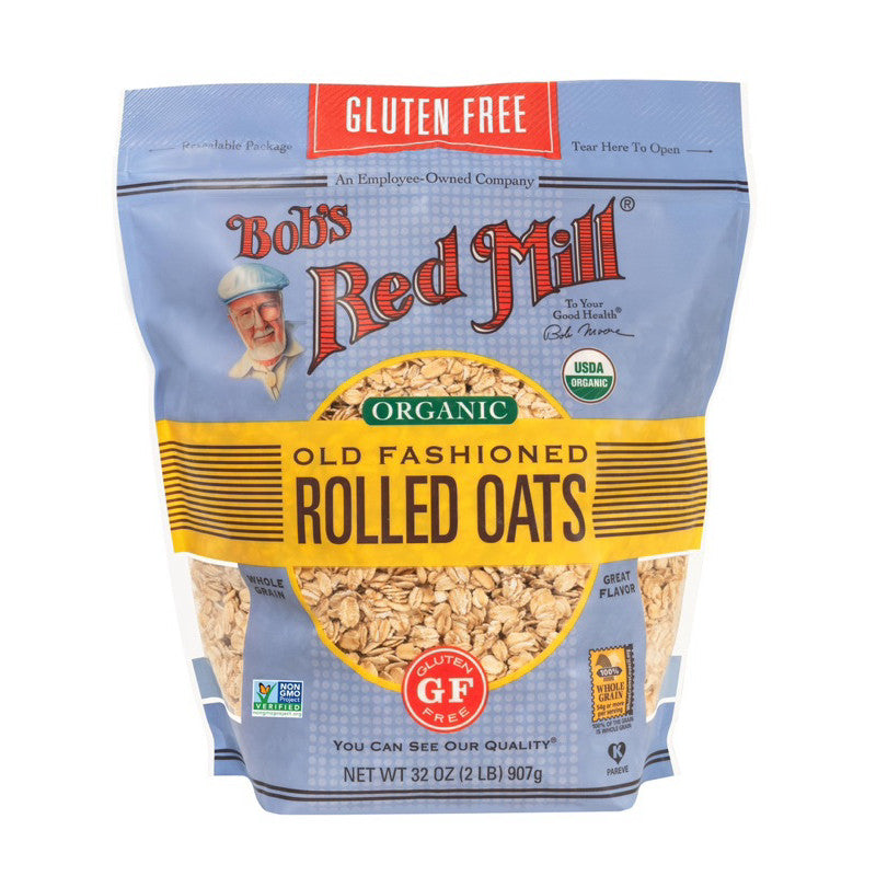 Bob's Red Mill Gluten Free Organic Old Fashioned Rolled Oats 907g