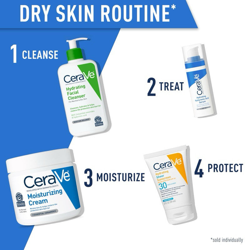 CeraVe Moisturizing Cream for Dry Skin 539g