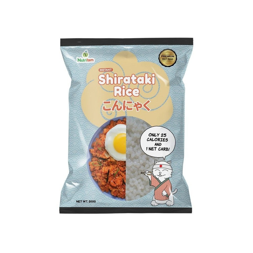 Nutrifam Instant Shirataki Rice 200g