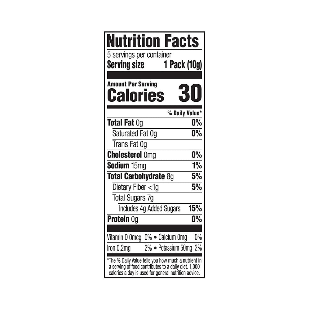 Plum Organics Teensy Soft Fruit Snacks 50g, 5 Packs