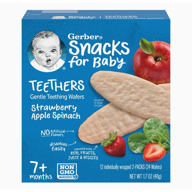 Gerber Snacks for Baby, Teethers 48g